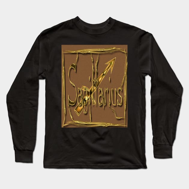 Sagittarius Long Sleeve T-Shirt by robelf